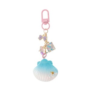 Unique Bargains Shell Mermaid Handbag Charm 4.09" 1 Pc - 1 of 4