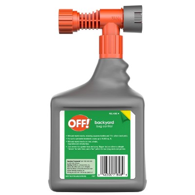 OFF! Backyard Pretreat Bug Control Spray - 32oz/1ct