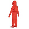 Among Us Kids' Red Impostor Hooded Halloween Costume Jumpsuit - Red - 7-8 - 4 of 4
