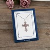 Anna-Kaci Rhinestone Celtic Cross Pendant Necklace with Religious Gift Card & Envelope Jewelry Gifts - 3 of 4