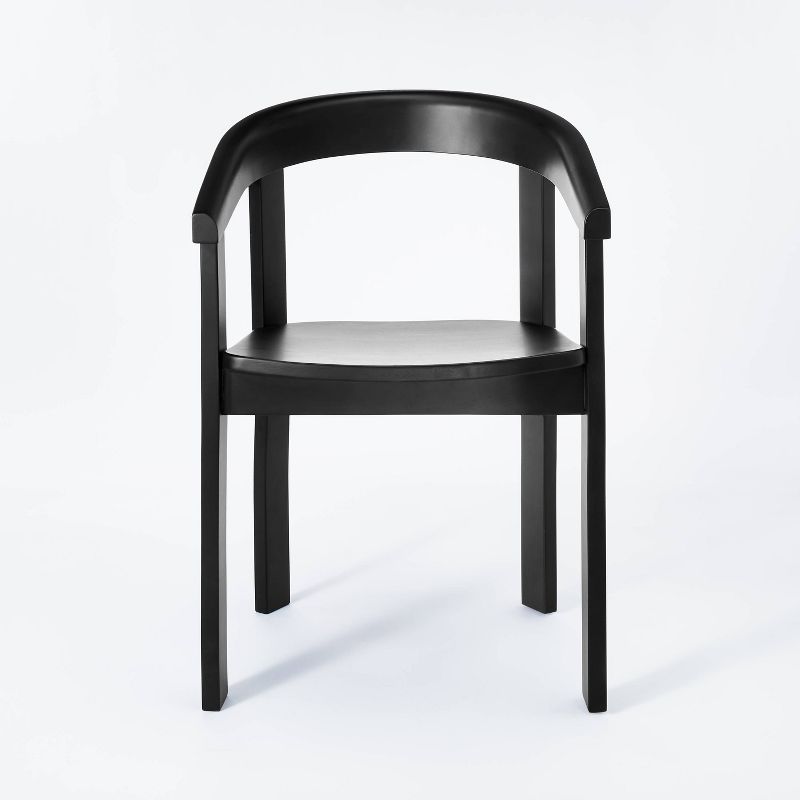 Terra Solid Wood Curved Back Dining Chair - Threshold™ designed with Studio McGee, 4 of 15