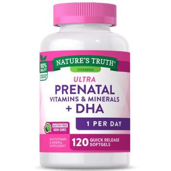 Nature's Truth Prenatal Vitamin with DHA | 120 Softgels