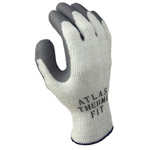 Atlas Therma Fit Unisex Indoor/Outdoor Cold Weather Work Gloves Gray S 1 pair - 1 of 1