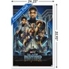 Trends International Marvel Cinematic Universe - Black Panther - Group One Sheet Framed Wall Poster Prints - 3 of 4