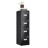 SUXXAN Metal Vertical File Storage Cabinet With 4 Drawer, 4 Lock and Name Card Holder For A4 Letter/legal Size,Assembly Required - 2 of 4