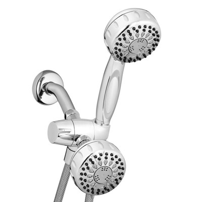 Waterpik Chrome 5 Settings Showerhead Combo 1.8 Gpm : Target