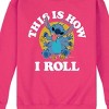 Men's - Lilo and Stitch - Hanukkah This Is How I Roll Graphic Fleece Sweatshirt - 2 of 4