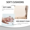 3-Seat Outdoor Couch Set with 2 Single Chairs and 2 Ottomans, Weather-Resistant Cushions, Steel Frame - 3 of 4