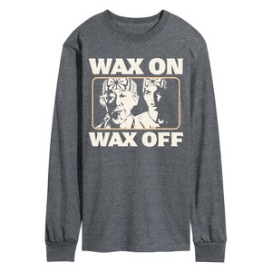 Men's - The Karate Kid - Wax On Wax Off Long Sleeve Graphic T-Shirt - 1 of 3