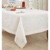 Saro Lifestyle Classic Hemstitch Border Tablecloth - 3 of 4