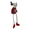 Northlight Sitting Plaid Elk with Dangling Legs Figure - 19.75" - 2 of 3