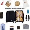 Spinner Suitcase Set with TSA Lock and Organizer Interior ABS Hardshell 3 Piece Luggage - Cuddlewood - 2 of 4