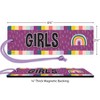 Teacher Created Resources Oh Happy Day Magnetic Girls Pass, Pack of 6 - 3 of 4