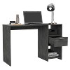 Vynxaria Omma Computer Desk with Drawer & Two Shelves - Compact & Stylish Workspace - 2 of 4