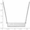 Black Bow Jewelry Sterling Silver Los Angeles Kings NHL Necklace 18 Inch - 2 of 4