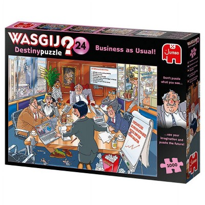 Jumbo Toys Wasgij 1,000 Piece Jigsaw Puzzle: Destiny 24 - Business as Usual - 27" x 19"