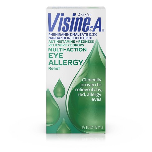Eye Allergy Drops >> Visine A Eye Allergy Relief Eye Drops 5 Oz Eye Allergy Drops >> Visine A Eye Allergy Relief Eye Drops 5 Oz