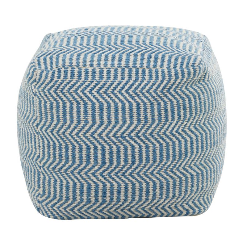 Bohemian Indoor/Outdoor Fabric Pouf - Olivia & May, 3 of 12