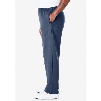 KingSize Fleece Open-Bottom Sweatpants