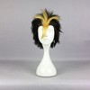 Unique Bargains Women's Wigs 12" Black Blonde with Wig Cap Anime Cosplay Wig - 2 of 4