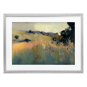 Stupell Industries Modern Tranquil Plains Framed Print Under Glass - 1 of 4