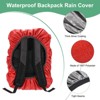 Unique Bargains Waterproof Backpack Rain Cover with a Vertical Reflective Strap for Hiking/Biking 1 Pc - 2 of 4