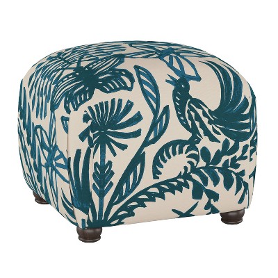 teal ottoman target