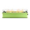 Loom X 28" Tabletop Gas Fire Pit Blossom Series - Lime - Ukiah: No Assembly, Rust-Resistant, 10ft Heat Radius - 2 of 4