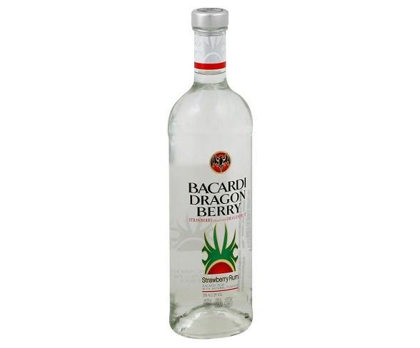 Bacardi&#174; Dragon Berry Strawberry Rum - 750mL Bottle