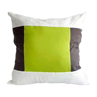 Slickblue Contemporary Design Knitted Fabric Throw Pillow Cushion 19.7"x19.7" - Down Alternative, 4 Options Available