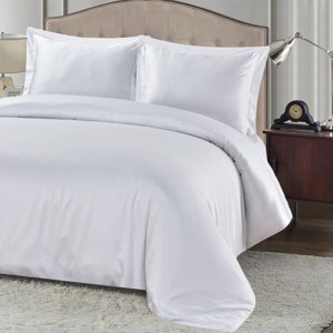 Egyptian Linens Bamboo Cotton 3-Piece Duvet Cover Set (Bamboo Hybrid) - 1 of 4
