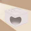 Modern Cat House Side Table with Hidden Bed,Space Saving Pet Furniture for Living Room or Bedroom-LAOTIES - 3 of 4