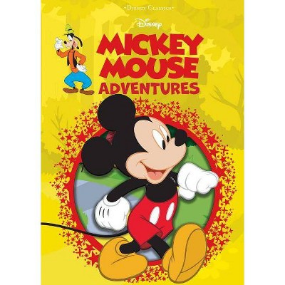 Disney Mickey Mouse Adventures - (Disney Die-Cut Classics) by  Editors of Studio Fun International (Hardcover)