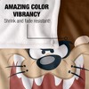 Kids' Looney Tunes Taz Face Silky Touch Blanket White 36X58 - 4 of 4