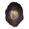 Uttermost Rich Bronze Wavy Edge Hammered Texture Obscura Decorative Outdoor Bowl - 3 of 4