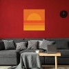Retro Geometric Sunset by Alisa Galitsyna Unframed Wall Canvas - iCanvas - 2 of 4
