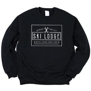 Simply Sage Market Women's Graphic Sweatshirt Alpine Valley Ski Lodge - 1 of 3