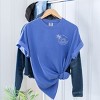 Simply Sage Market Embroidered Beach Sunset Garment Dyed Tee - 3 of 4
