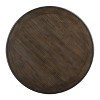 NicBex Round Dining Table Transitional Style Counter Height Table with 2 Display Shelves for Dining Room - 4 of 4