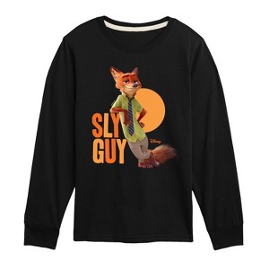 Boys' - Disney - Sly Guy Long Sleeve Graphic T-Shirt - 1 of 4