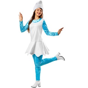 Rubies The Smurfs: Smurfette Women's Costume - 1 of 2