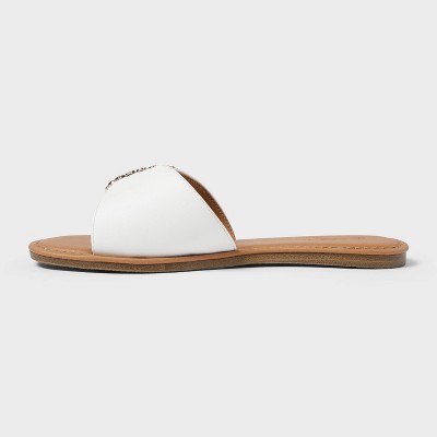 Women Nesryn Shell Ornament Slide Sandals - Universal