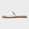 Women's Nesryn Shell Ornament Slide Sandals - Universal Thread™ White - 2 of 4