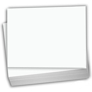 Hamilco Blank Index Cards 6" x 9" Card Stock 65lb Cover White Cardstock Paper - 100 Pack - 1 of 4