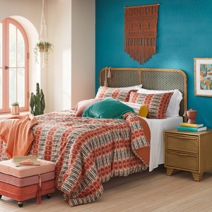 Marin Stackable Pouf with Casters - Opalhouse™ designed with Jungalow™ - 1 of 4