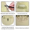 Tirrinia Women’s Neck Flap Bucket Hat with Wide Brim - Lightweight Breathable UPF 50+ Sun Hats, Perfect for Hiking Safari Fishing Garden Party, Solid - 3 of 4