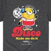 Boys' - Despicable Me - Minion Disco Made Me Do It Short Sleeve Graphic T-Shirt - 2 of 4
