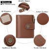 BEAFUP Wallet for Women - RFID Blocking Bifold Leather Wallet with 16 Card Slots & Zipper Pocket,Easy-to-Use - 4 of 4