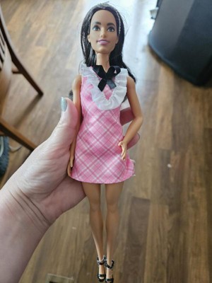 Barbie Fashionistas Doll #209 With Black Hair And A Plaid Dress : Target