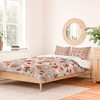 Dash and Ash Peppermint Mocha Duvet Cover + Pillow Sham(s) - Deny Designs - 2 of 4